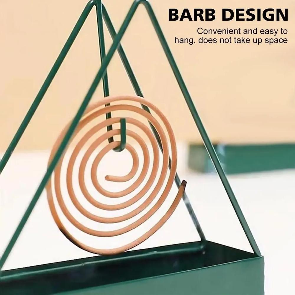 Metal Mosquito Coil Holder – Safe, Heat-Resistant Stand for Indoor & Outdoor Use