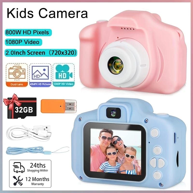 Mini Camera toys for Kids – Fun Digital Toy for Taking Pictures and compact toy for Recording Videos