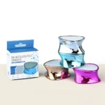 imgi 75 crystal glass pedicure rasp foot file grinder callus remover portable mini facial body beauty epilator 2